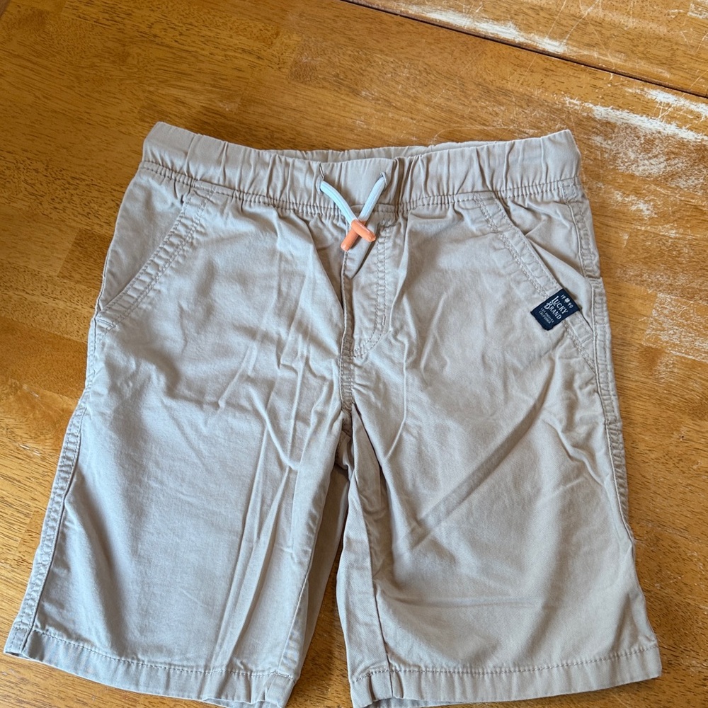 Boys Tan Casual Shorts